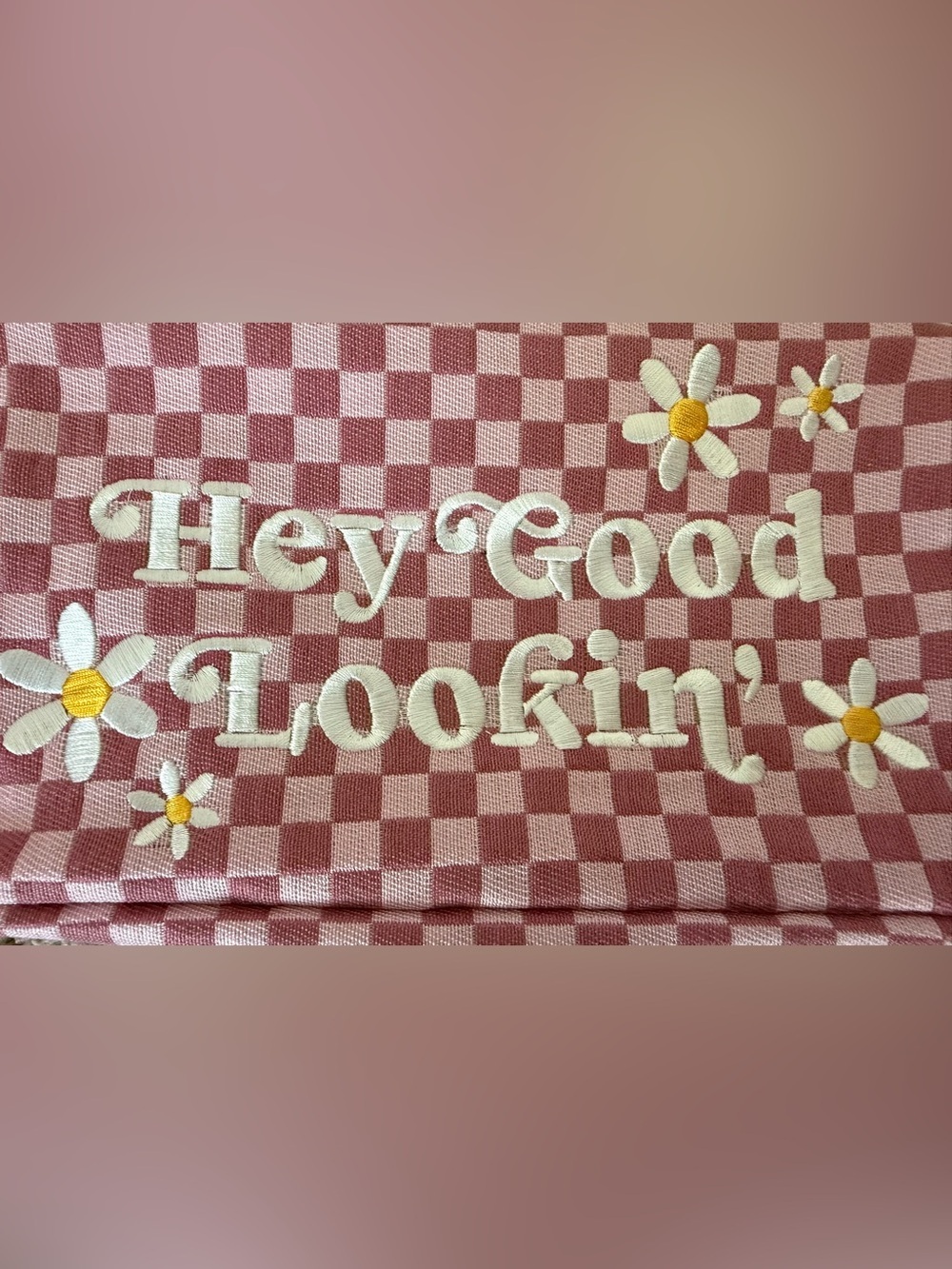 NWT Hey Good Lookin' Checkered Bag - Picture 4 of 4